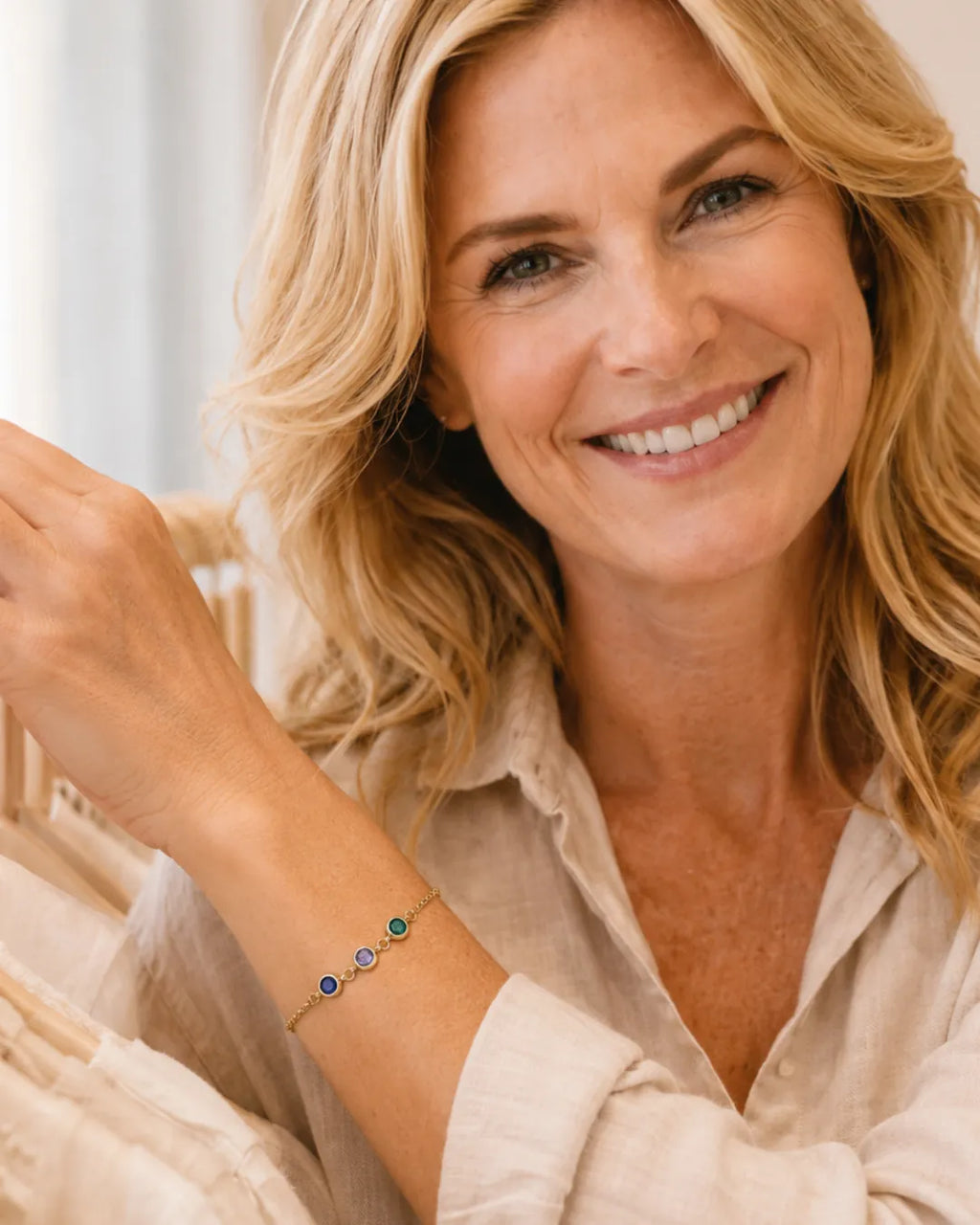 Sophia Multi Birthstone Bracelet