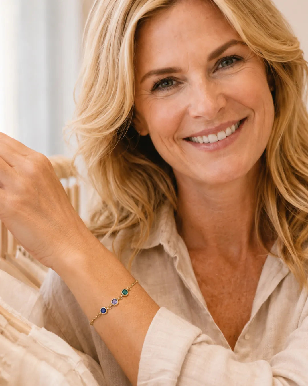 Sophia Multi Birthstone Bracelet