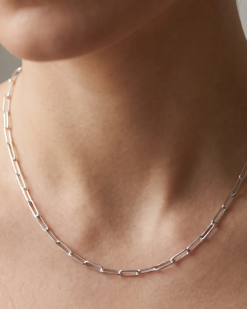 Elowen Paperclip Chain Necklace Elegant