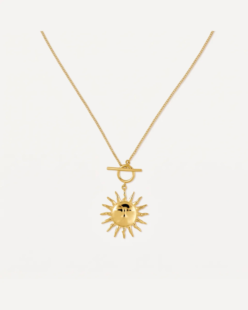 Solene Sun Pendant Necklace Radiance
