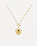 Solene Sun Pendant Necklace Radiance
