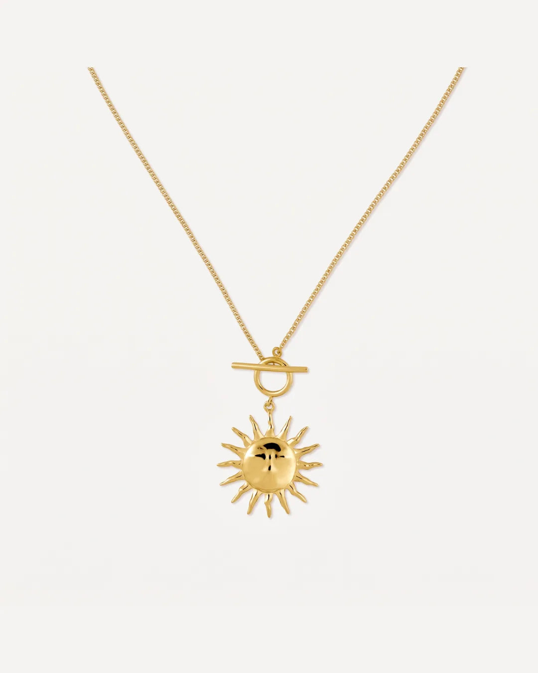 Solene Sun Pendant Necklace Radiance