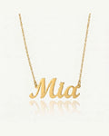 Isolde Custom Name Necklace Signature
