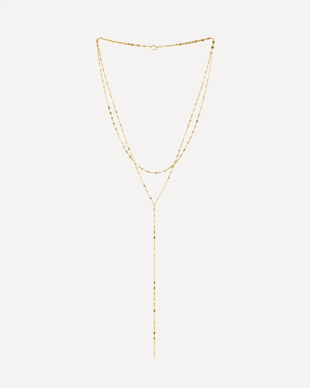 Odette Layered Y Necklace Elegant