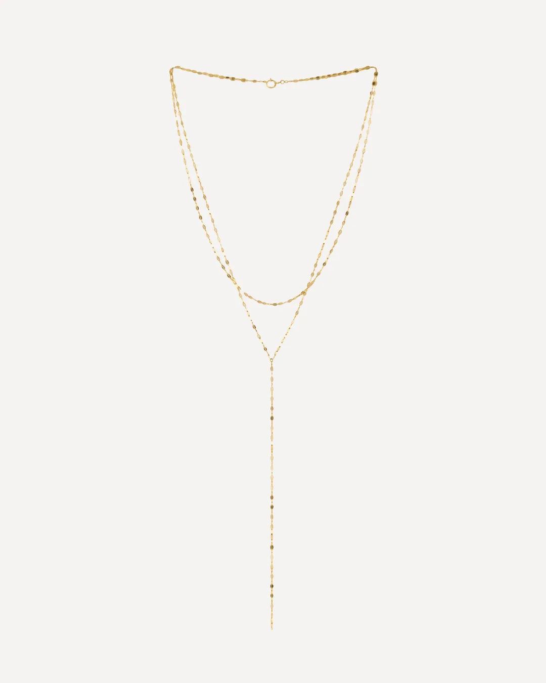 Odette Layered Y Necklace Elegant