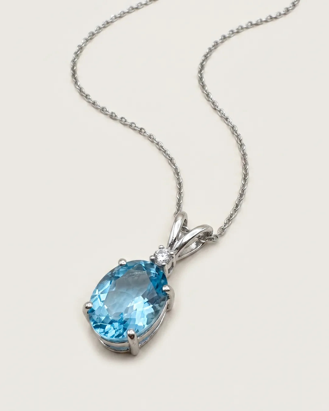 Celestine Pendant Necklace Radiance
