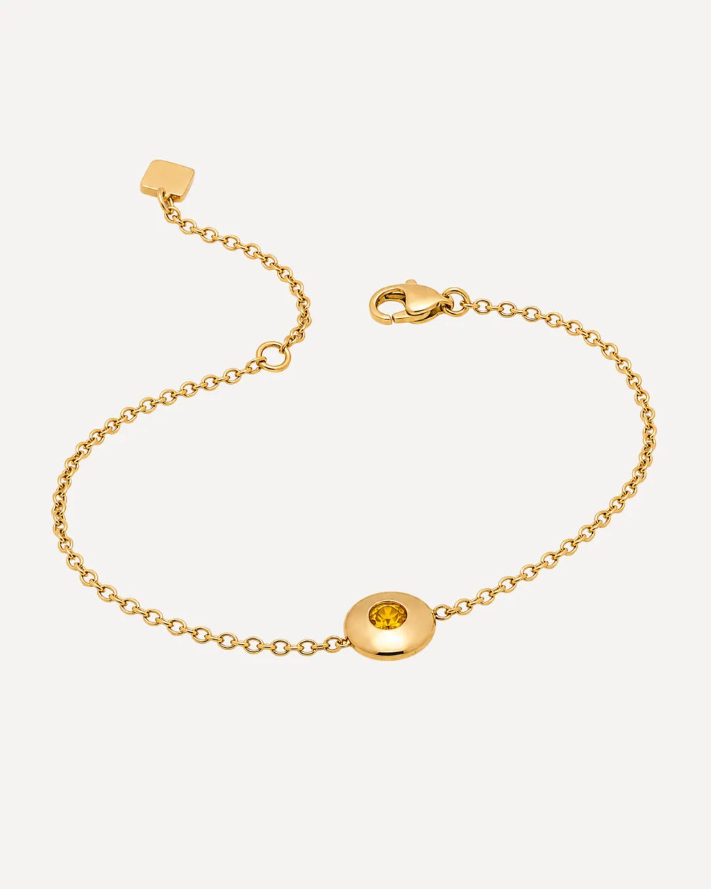 Grace Birthstone Charm Bracelet