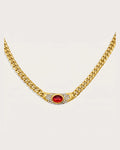 Aurelia Statement Chain Necklace Royale