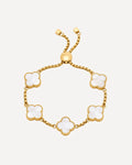 Sophia Mother of Pearl Clover Bracelet