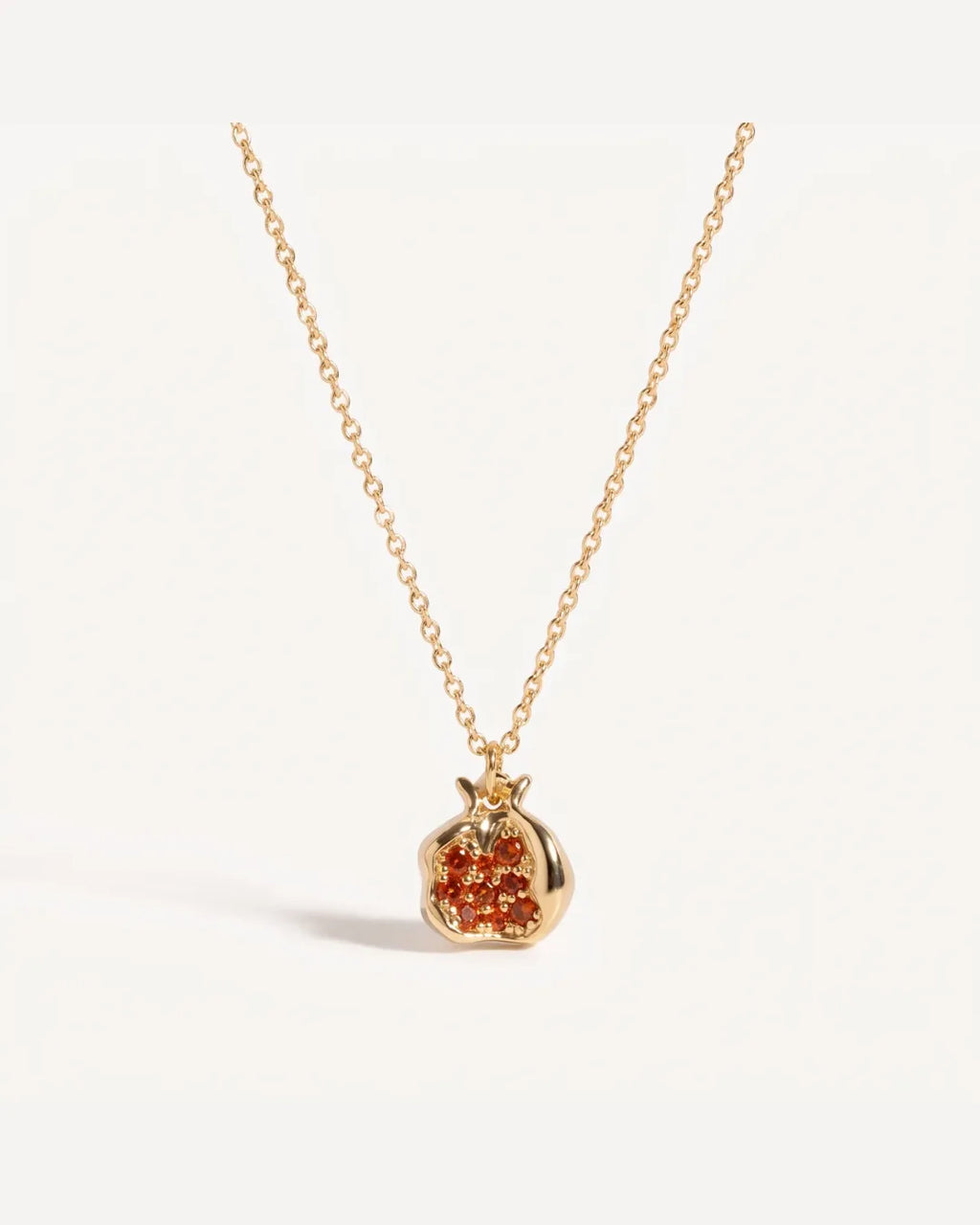 Celestine Pomegranate Necklace Radiance