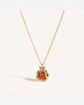 Celestine Pomegranate Necklace Radiance