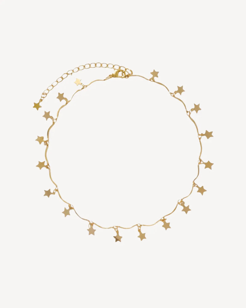 Aurélie Star Choker Necklace Celestial