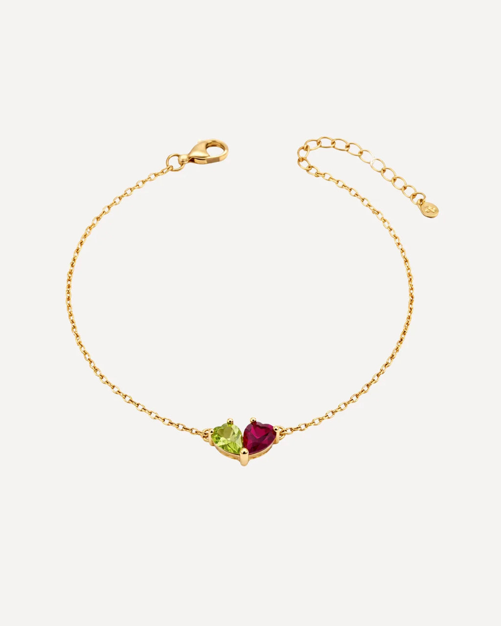 Love Duo Birthstone Bracelet