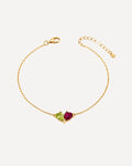Love Duo Birthstone Bracelet
