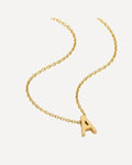 Dainty Initial Charm Necklace