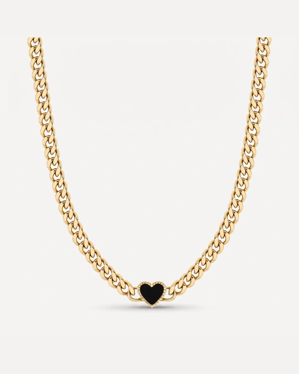 Sabrina Heart Chain Necklace Amour