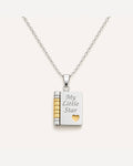 Book Locket Necklace for Daughter