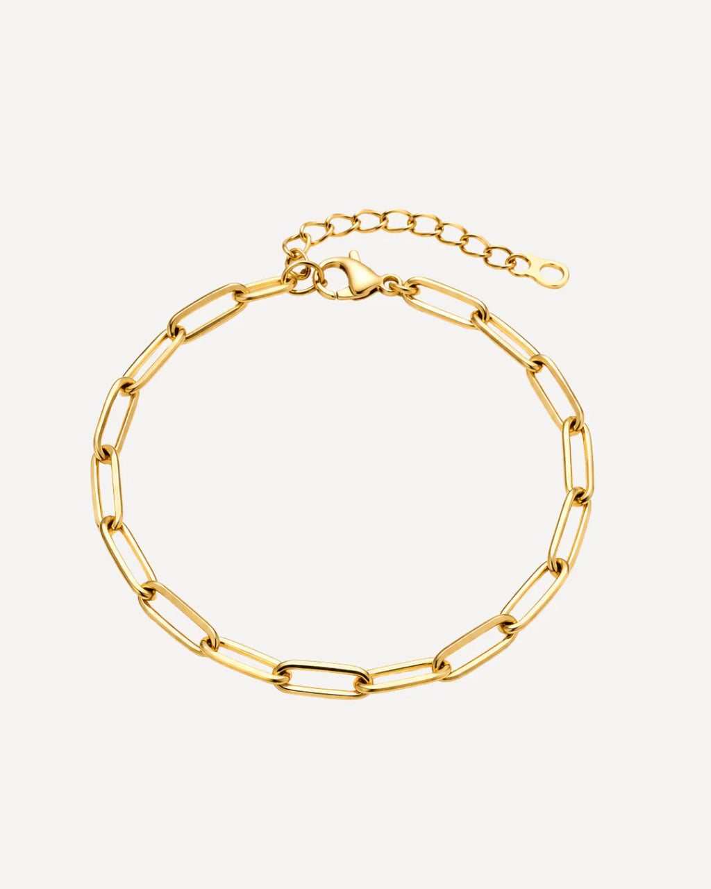 Ava Paperclip Chain Bracelet