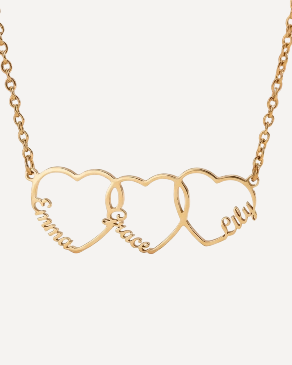 Annelise Heart Name Necklace Cherish