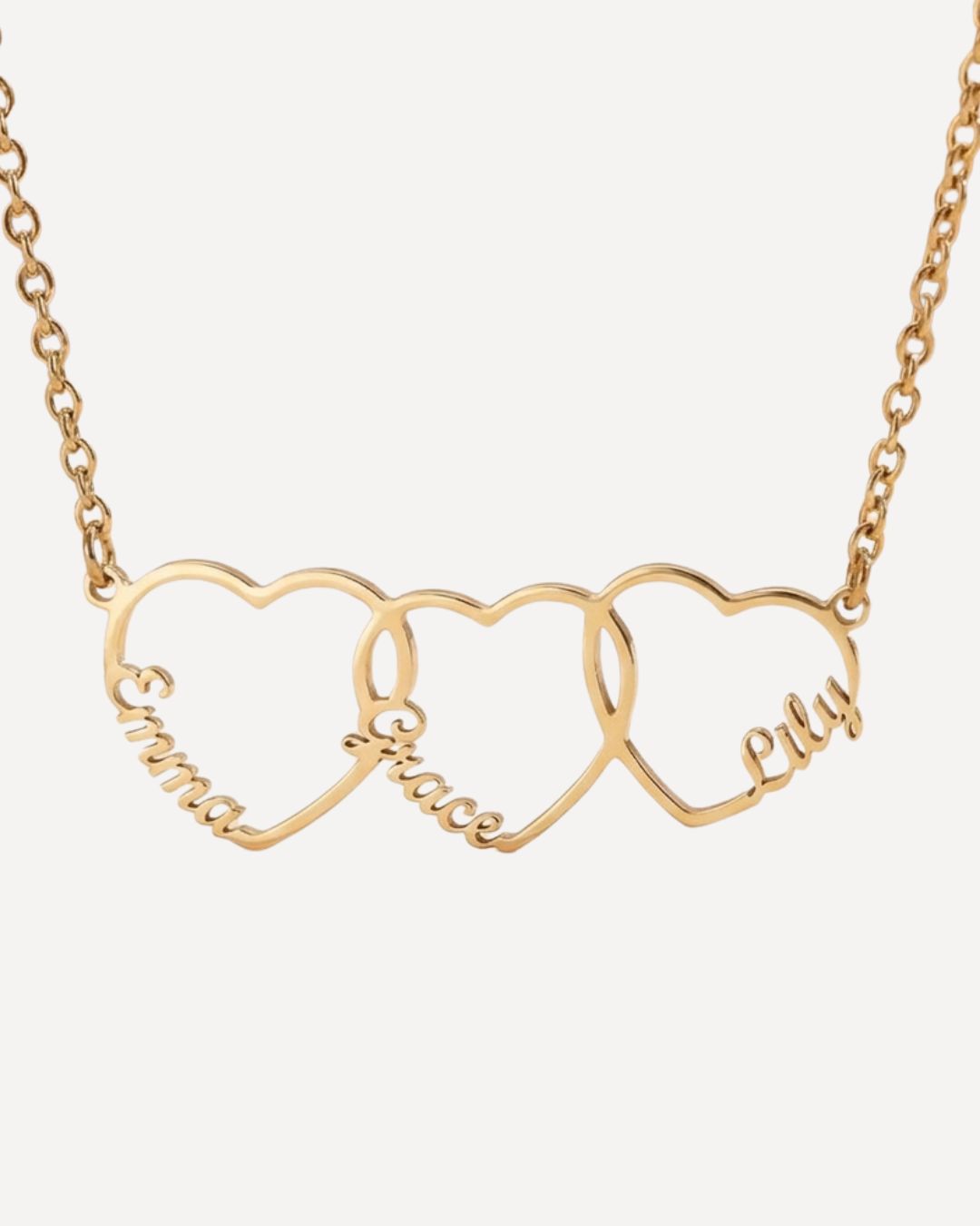 Annelise Heart Name Necklace Cherish