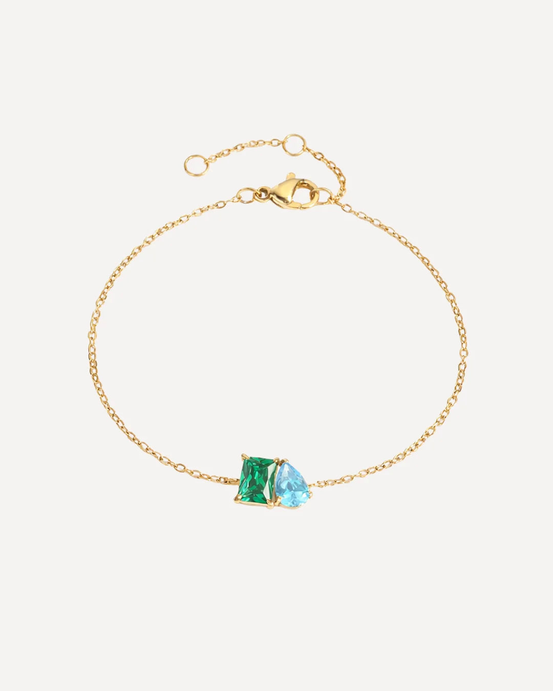Duo Birthstone Bracelet