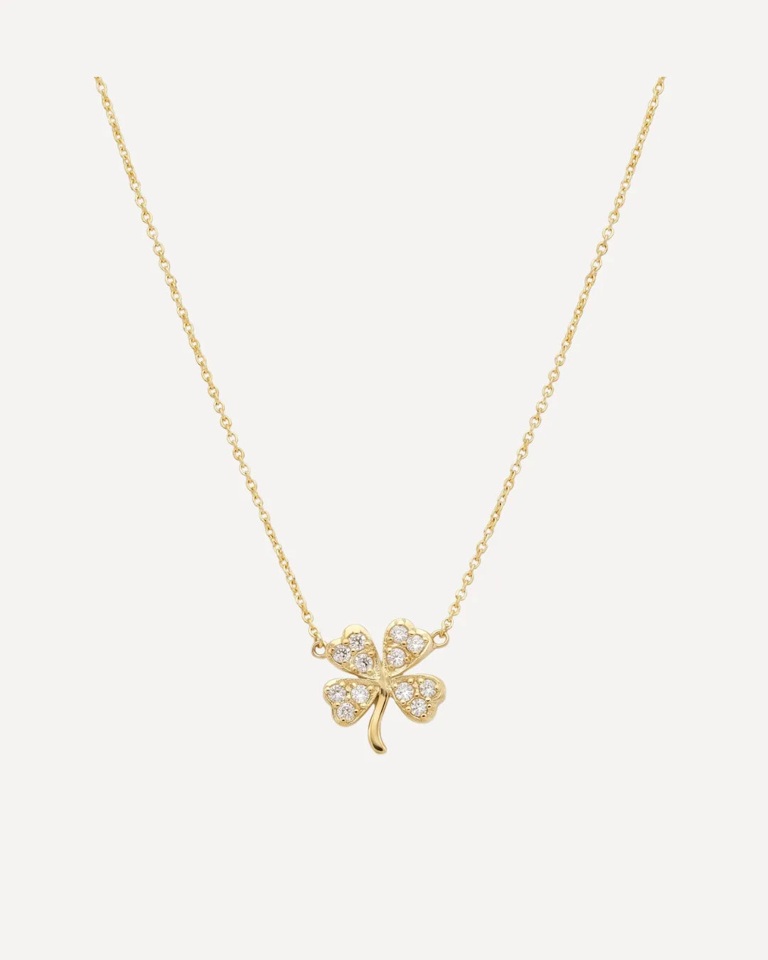Marcelline Lucky Clover Necklace Fortune