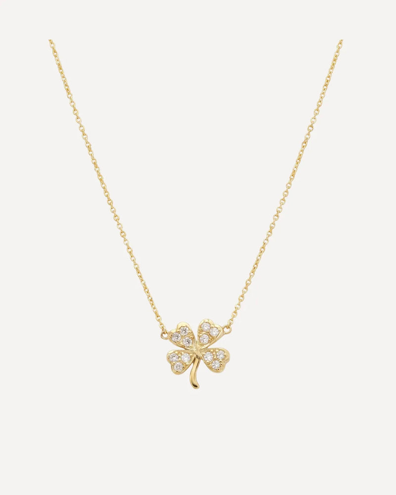 Marcelline Lucky Clover Necklace Fortune