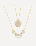 Evangeline Lucky Clover Necklace Charm