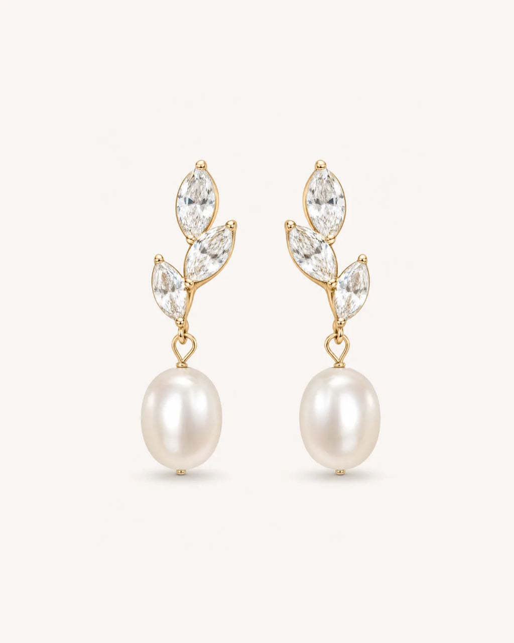 Margot Pearl Drop Earrings Elegant