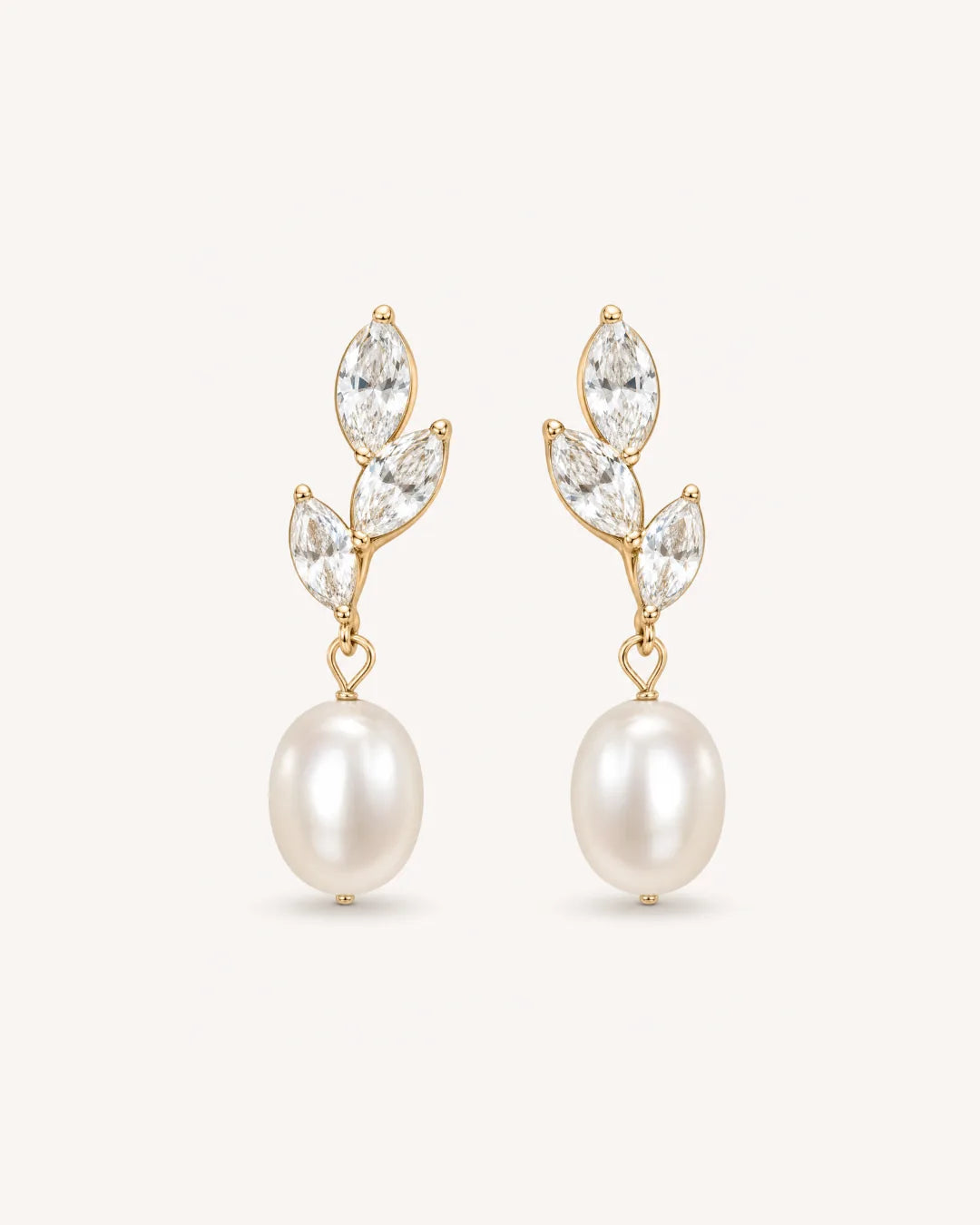 Margot Pearl Drop Earrings Elegant