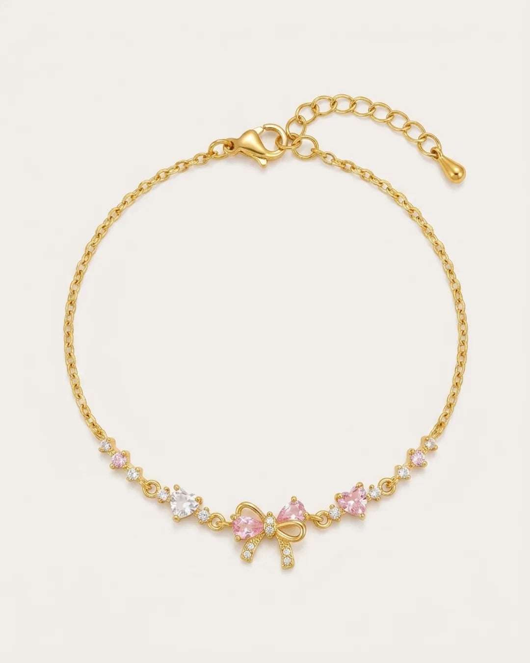 Adelina Bow Bracelet Charm