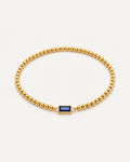 Sarah Gold Birthstone Bracelet