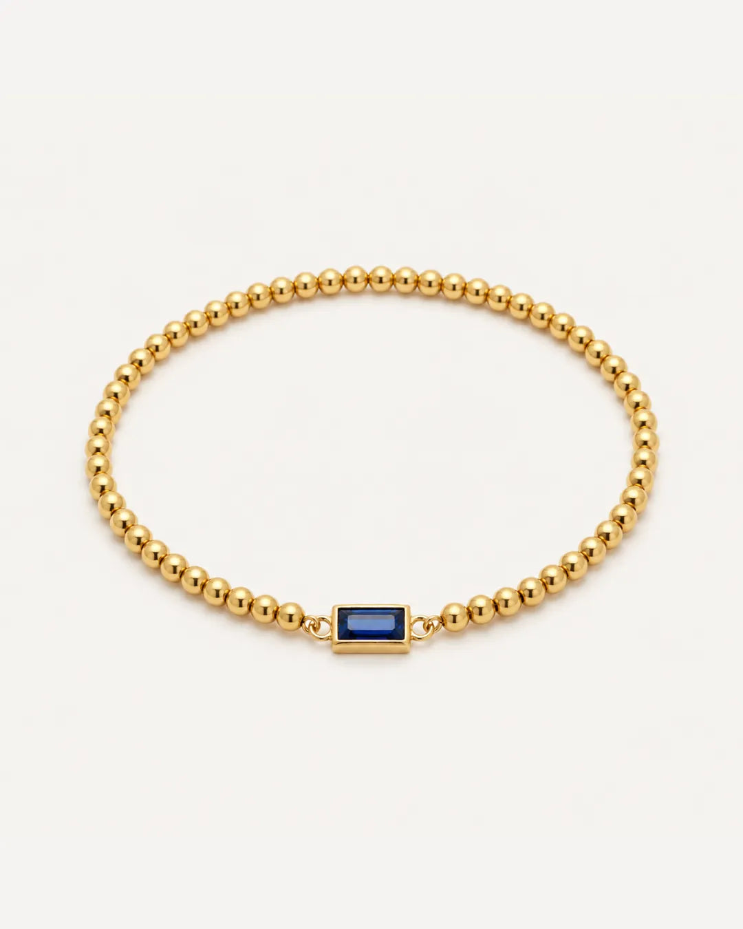 Sarah Gold Birthstone Bracelet