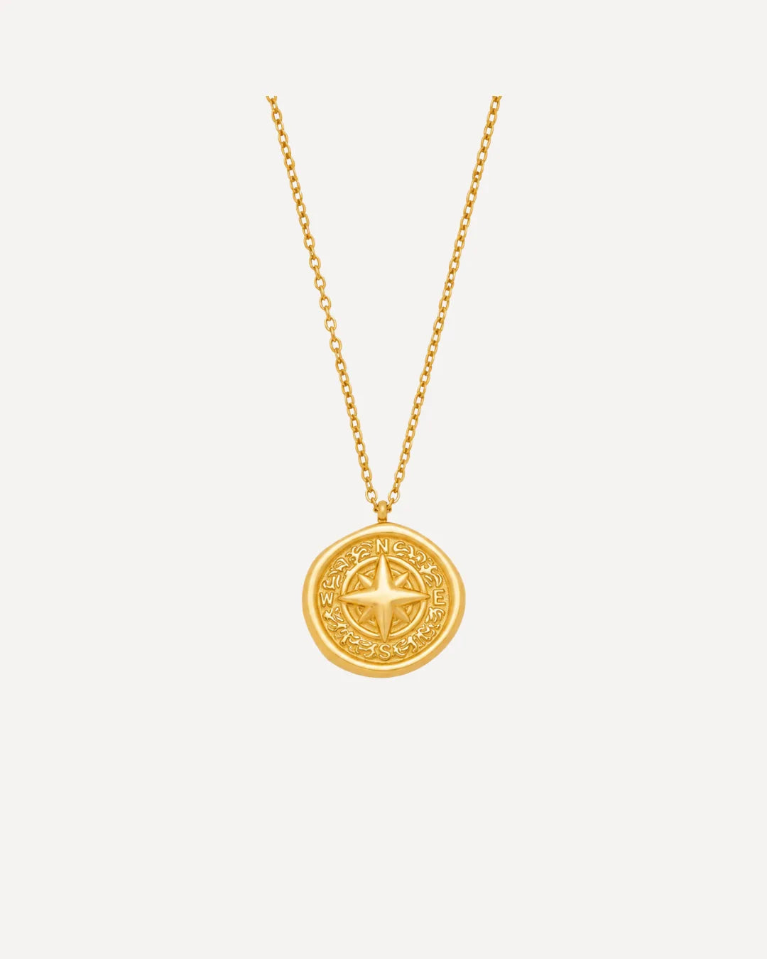 Charlotte Compass Pendant Necklace
