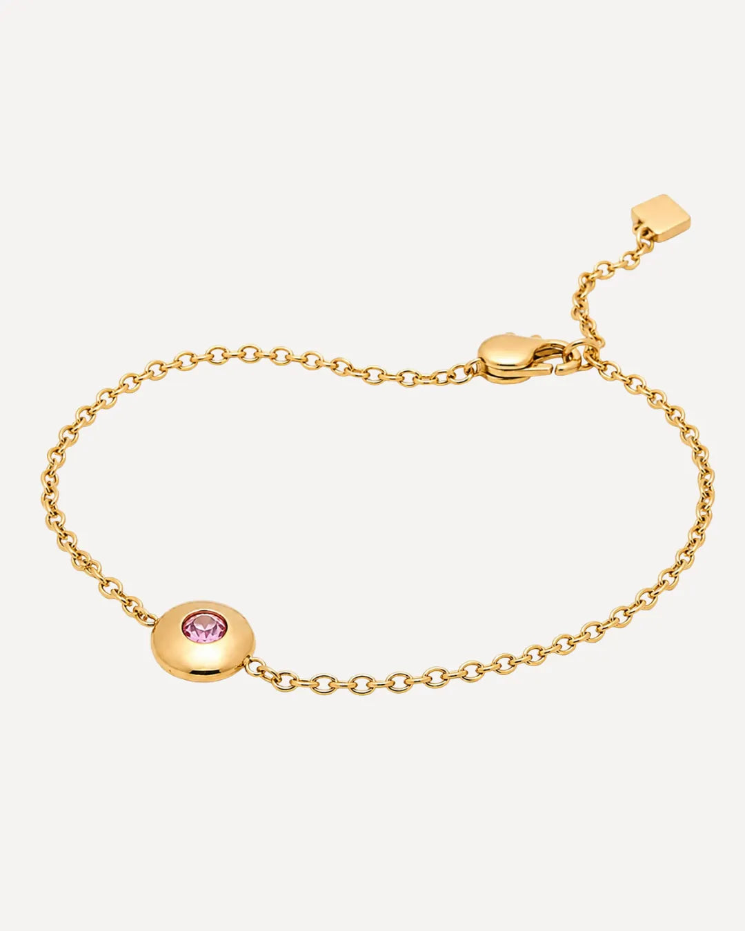 Grace Birthstone Charm Bracelet