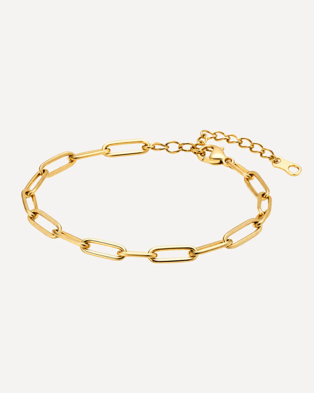 Ava Paperclip Chain Bracelet