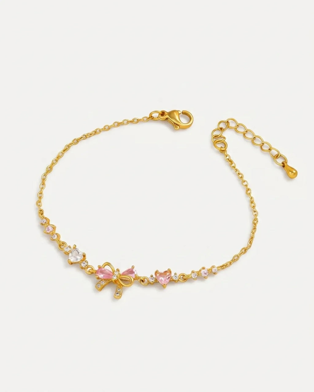 Adelina Bow Bracelet Charm