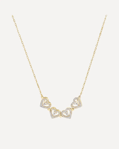 Evangeline Lucky Clover Necklace Charm