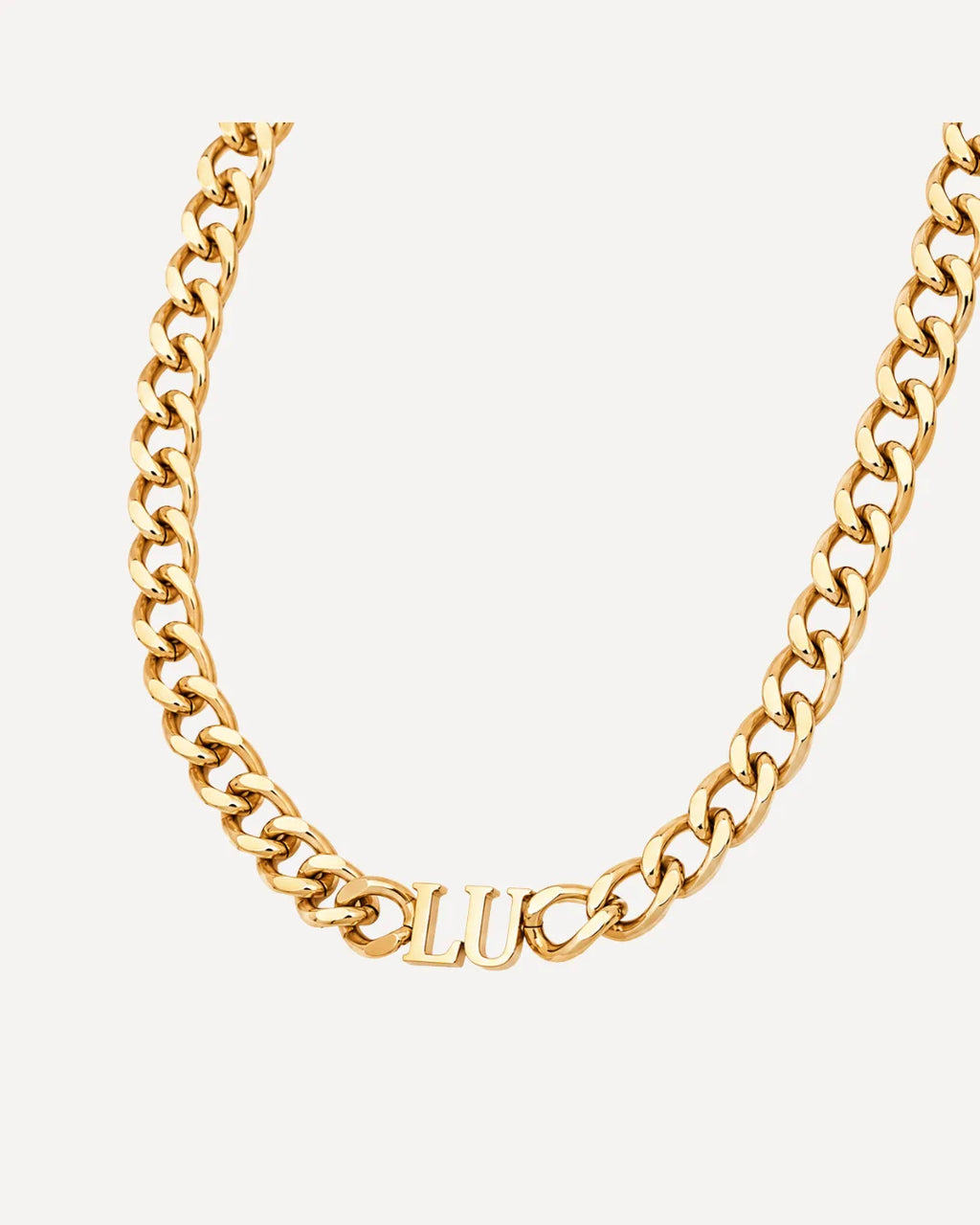 Olivia Initial Choker Necklace