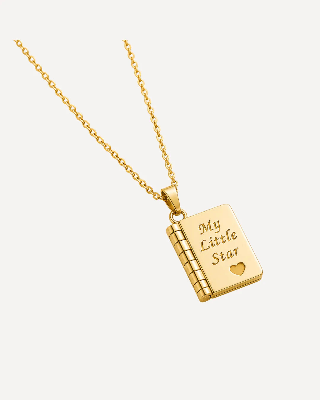 Book Locket Necklace for Daughter