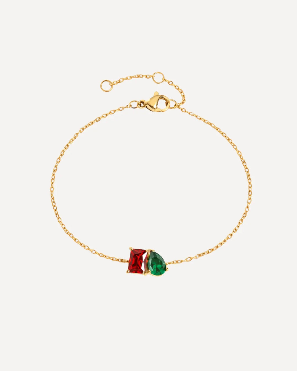 Duo Birthstone Bracelet