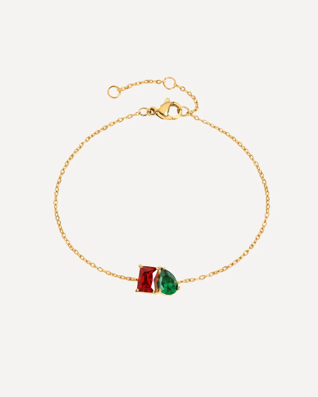 Duo Birthstone Bracelet