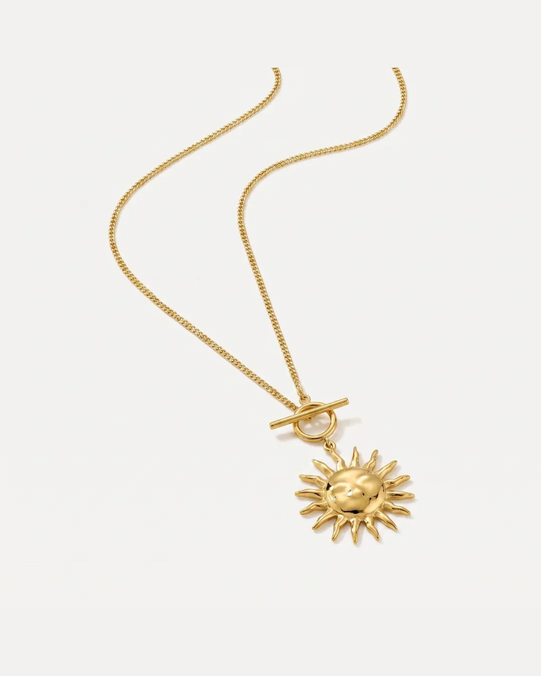 Solene Sun Pendant Necklace Radiance