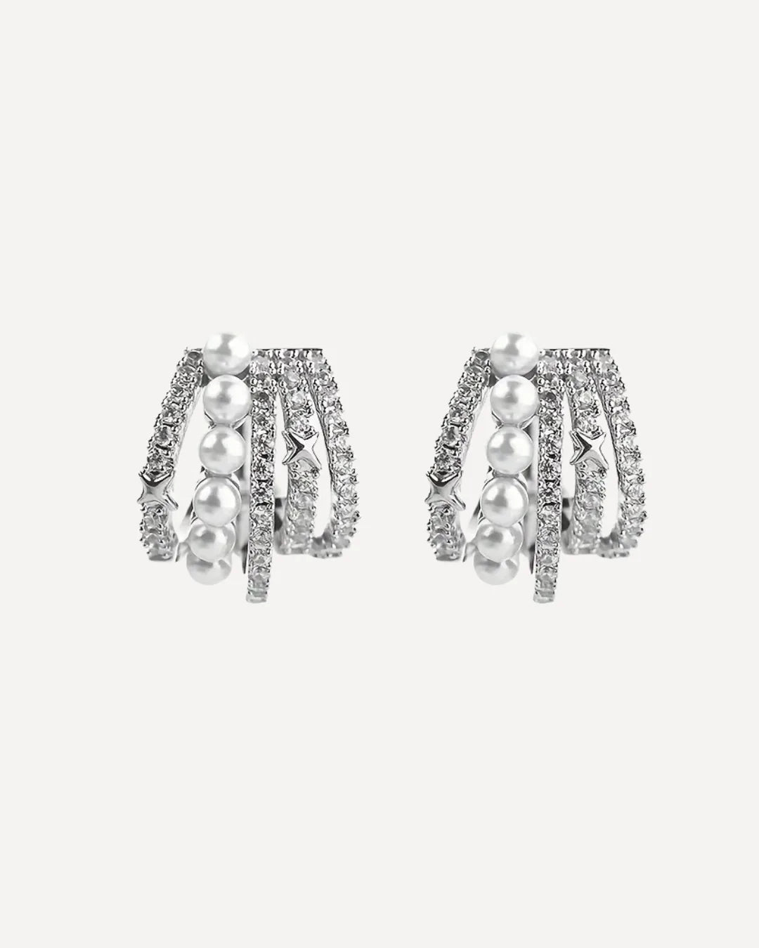 Evangeline Pearl Ear Cuff Luxe