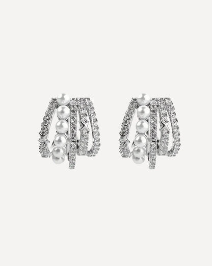 Evangeline Pearl Ear Cuff Luxe