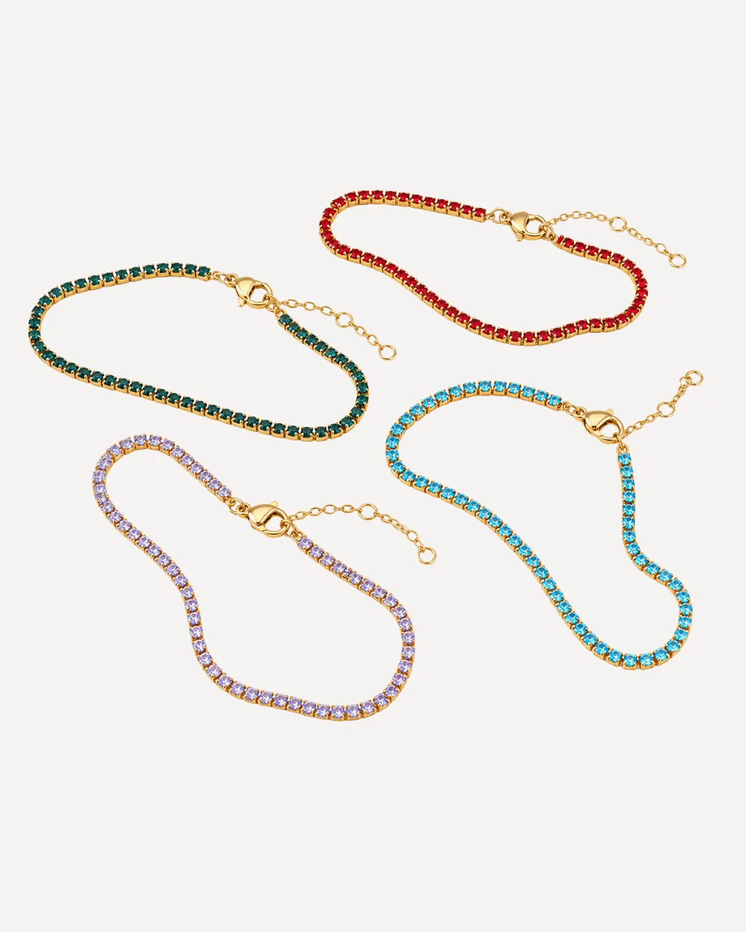Isabella Birthstone Tennis Bracelet