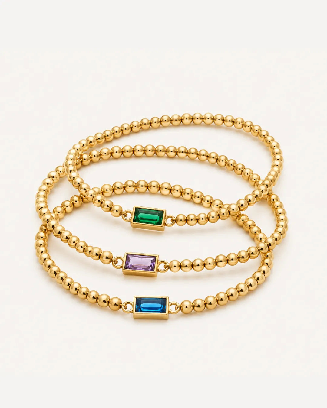 Sarah Gold Birthstone Bracelet