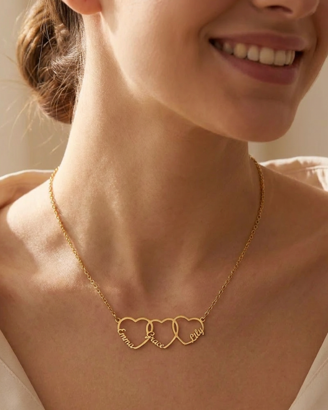 Annelise Heart Name Necklace Cherish