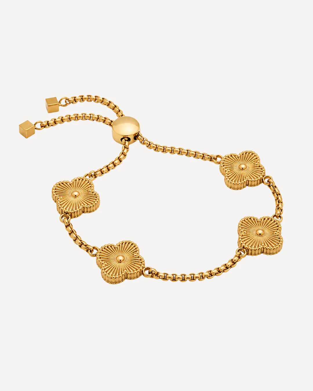 Sophia Mother of Pearl Clover Bracelet