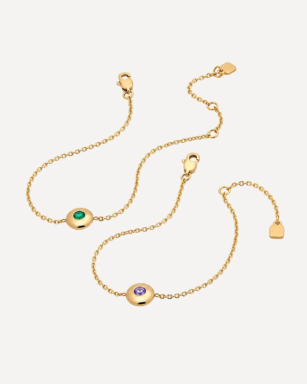 Grace Birthstone Charm Bracelet